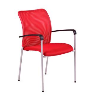 Ergonomická jednací židle OfficePro Triton Gray  3 barvy Barva: červená