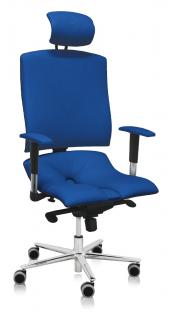 Ergonomická kancelářská židle Asana Architect  11 barev Barva čalounění: Eko kůže Modrá 567