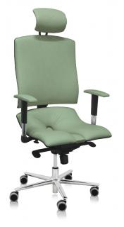 Ergonomická kancelářská židle Asana Architect  11 barev Barva čalounění: Eko kůže Zelená 569