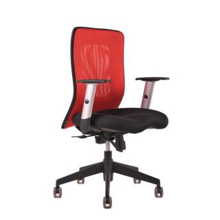 Ergonomická kancelářská židle OfficePro Calypso  5 barev Barva: červená
