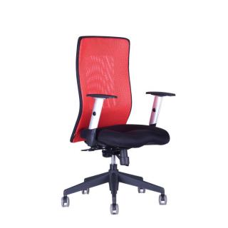 Ergonomická kancelářská židle OfficePro Calypso Grand  5 barev Barva: červená, Opěrka hlavy: bez opěrky