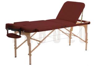 Fabulo, USA Dřevěný masážní stůl Fabulo UNO Plus Set (186x71cm, 4 barvy) Barva: bordová