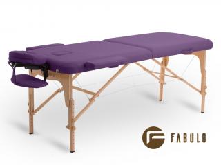 Fabulo, USA Dřevěný masážní stůl Fabulo UNO Set (186x71cm, 9 barev) Barva: fialová