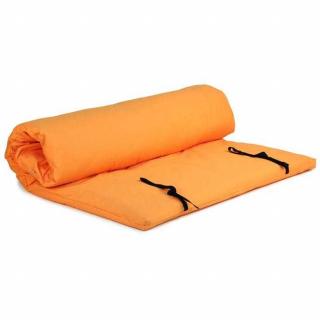 Futon Bodhi Welltouch se snímatelným potahem - 4 vrstvý  od 200*100*5 cm / 13 barev Barva: oranžová, Rozměry: 200 x 100 cm