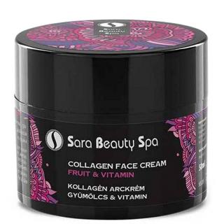 Kolagenový pleťový krém Sara Beauty Spa - Ovoce a Vitamíny  50 ml
