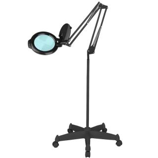 Kosmetická lampa s lupou BeautyOne ML6 LED Black se stojanem  Ø 15 cm čočka / 10W / 5 dioptrií