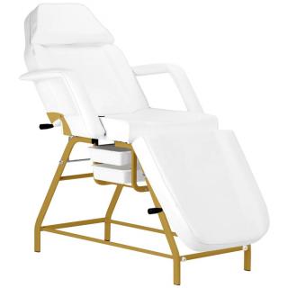 Kosmetické lehátko BeautyOne 557G White  180*63 cm | 42 kg | bílá