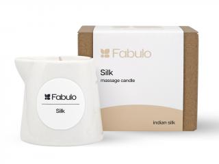 Masážní svíčka Fabulo - Hedvábí  120 ml
