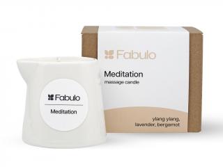 Masážní svíčka Fabulo - Meditace  120 ml