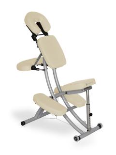 Masážní židle HABYS® Prestige-Reh  6 barev Barva: béžová (#33) - Vinyl Flex, Regulace výšky: pístová