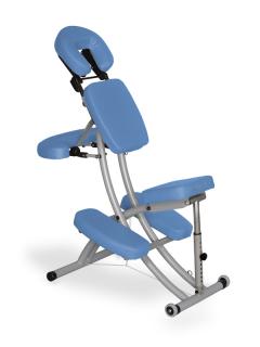 Masážní židle HABYS® Prestige-Reh  6 barev Barva: modrá (#23) - Vinyl Flex, Regulace výšky: pístová