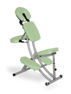 Masážní židle HABYS® Prestige-Reh  6 barev Barva: pistáciová (#22) - Vinyl Flex, Regulace výšky: teleskopická