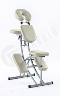 Masážní židle Tandem JB007  2 barvy,  + Dárek: přenosná taška Barva: krémová