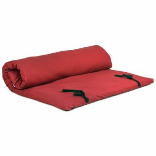 Matrace na masáž Bodhi Shiatsu Futon (S-L) s odnímatelným potahem  od 200*100*6 cm / 12 barev Barva: bordová (burgundy), Rozměry: 200x160 cm