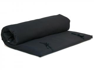 Matrace na masáž Bodhi Shiatsu Futon (S-L) s odnímatelným potahem  od 200*100*6 cm | 12 barev Barva: černá, Rozměry: 200 x 140 cm