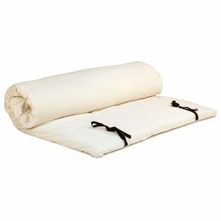 Matrace na masáž Bodhi Shiatsu Futon (S-L) s odnímatelným potahem  od 200*100*6 cm / 12 barev Barva: ecru (naturální), Rozměry: 200 x 100 cm