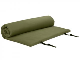 Matrace na masáž Bodhi Shiatsu Futon (S-L) s odnímatelným potahem  od 200*100*6 cm | 12 barev Barva: olivová (loden green), Rozměry: 200 x 140 cm