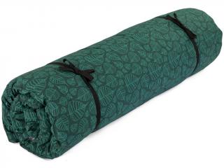 Matrace na masáž Bodhi Shiatsu Futon s odnímatelným potahem Maharaja Barva: zelená (bodhi leaves), Rozměry: 200 x 120 cm