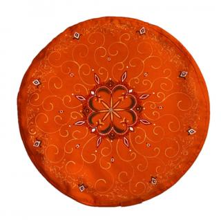 Meditační polštář LaMonka & Elbabett ROZKVĚT  + snímatelný povlak, 35 x 10 cm