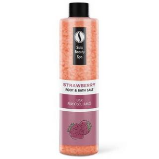 Osvěžující sůl do koupele na nohy Sara Beauty Spa - Jahoda  330 g / 1320 g Objem: 330g