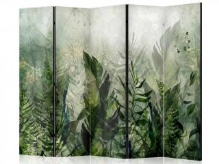 Paraván Fabulo 5-dílný - Krajina listů  172 x 225 cm | stejný design na obou stranách