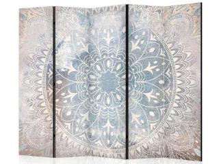 Paraván Fabulo 5-dílný - Mandala  172 x 225 cm | stejný design na obou stranách