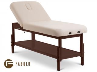 Pevné masážní lehátko Fabulo SPA Lux V2 Dark Set  od 192*76 cm | 33 kg | 2 barvy Barva čalounění: krémová, Šířka lehátka: 76 cm