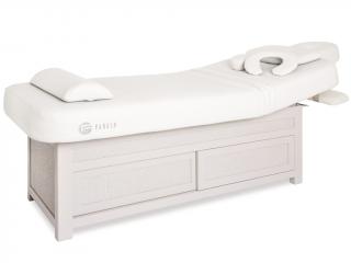 Pevné masážní lehátko s vyhříváním Fabulo Spa Harmony 301  190*81 cm | 58 kg | 2 barvy Barva: bílá