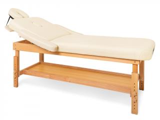 Pevné masážní lehátko Tandem Spa Luna V2  190*72 cm | 26 kg | krémová Barva: krémová