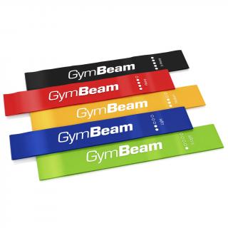 Posilovací gumy GymBeam Resistance 5 Set  60 x 5 cm