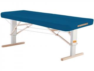 Přenosné elektrické masážní lehátko Clap Tzu Linea Ayurveda  192*80 cm | 30 kg | 13 barev Barva: PU - azurová (azure), Doplňky: síťové napájení