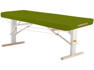 Přenosné elektrické masážní lehátko Clap Tzu Linea Ayurveda  192*80 cm | 30 kg | 13 barev Barva: PU - zelená (grass), Doplňky: akumulátorové napájení