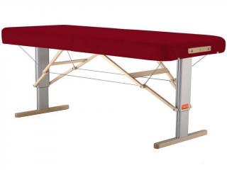 Přenosné elektrické masážní lehátko Clap Tzu Linea Physio  od 192*65 cm | 29 kg | 13 barev Barva: PU - vínová (wine red), Doplňky: akumulátorové…