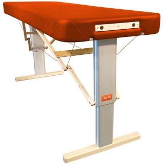 Přenosné elektrické masážní lehátko Clap Tzu Linea Wellness  od 192*75 cm | 29 kg | 13 barev Barva: PU - mandarinková (mandarine), Doplňky: síťové…