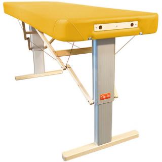 Přenosné elektrické masážní lehátko Clap Tzu Linea Wellness  od 192*75 cm | 29 kg | 13 barev Barva: PU - žlutá (sun), Doplňky: síťové napájení +…