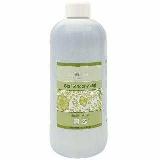 Saloos bio rostlinný masážní olej - Konopný Objem: 500 ml