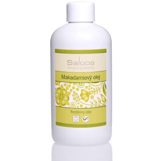 Saloos bio rostlinný masážní olej - MAKADAMIOVÝ  250 ml / 500 ml / 1000 ml Objem: 250 ml