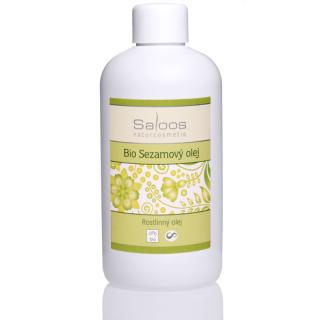 Saloos Bio sezamový rostlinný olej lisovaný za studena Objem: 250 ml