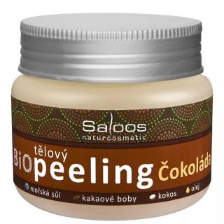 Saloos Bio tělový peeling - Čokoláda  140 ml