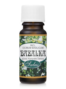 Saloos esenciální olej Bazalka 10 ml Objem: 10 ml
