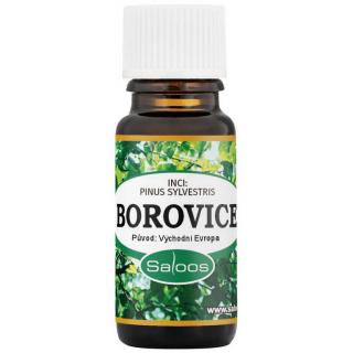 Saloos esenciální olej Borovice 10 ml Objem: 10 ml