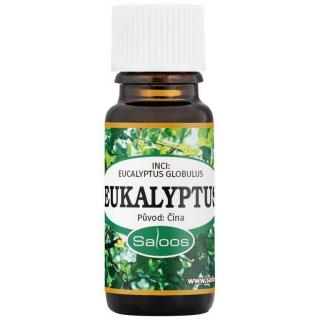 Saloos esenciální olej Eukalyptus Čína 10 ml Objem: 50 ml