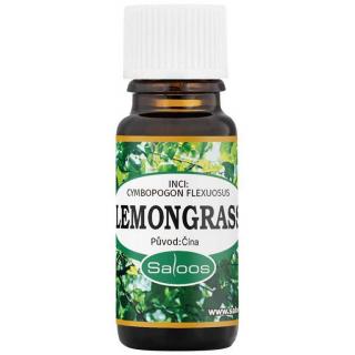 Saloos esenciální olej Lemongrass 10 ml Objem: 10 ml