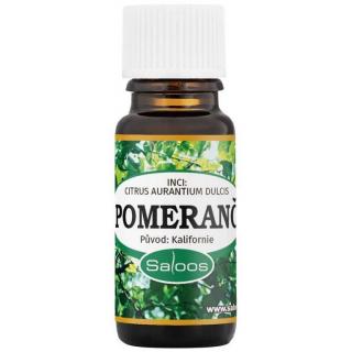 Saloos esenciální olej Pomeranč 10 ml Objem: 10 ml