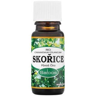 Saloos esenciální olej Skořice 10 ml Objem: 10 ml