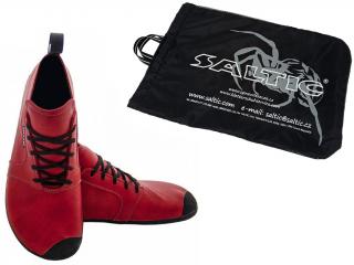 Saltic Barefoot FURA Fashion Pomodoro  + dárek: impregnační sprej a stylový vak na obuv Velikost: 38