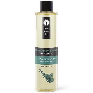 Sara Beauty Spa přírodní rostlinný masážní olej - Rozmarýn-Máta  250 ml | 1000 ml Objem: 250 ml