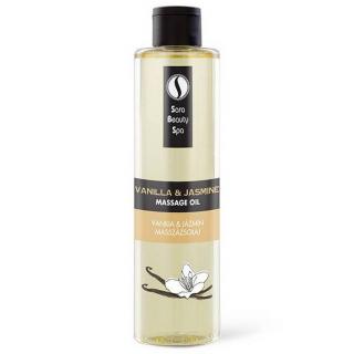 Sara Beauty Spa přírodní rostlinný masážní olej - Vanilka-Jasmín Objem: 250 ml