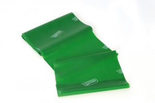 Sissel Fitband Plus Barva: zelená, Velikosti: 15 cm x 2,5 m