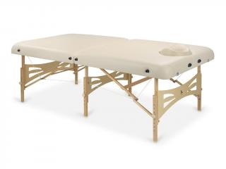 Skládací masážní stůl Habys® Integral  203*102 cm | 27,6 kg | 6 barev Barva: béžová (#33) - Vinyl Flex